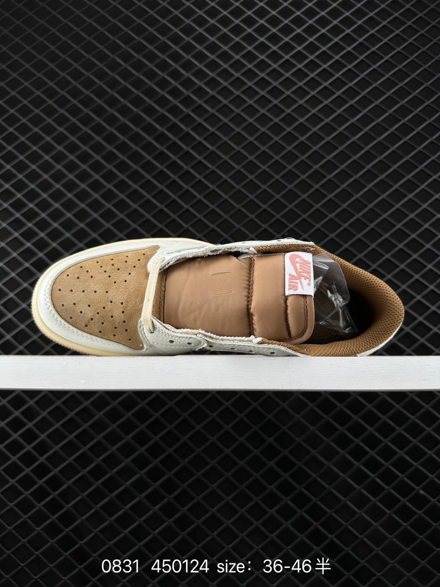 fragment design x Travis Scott x Nike Air Jordan 1 Low OG SP”Black/Green Toe“